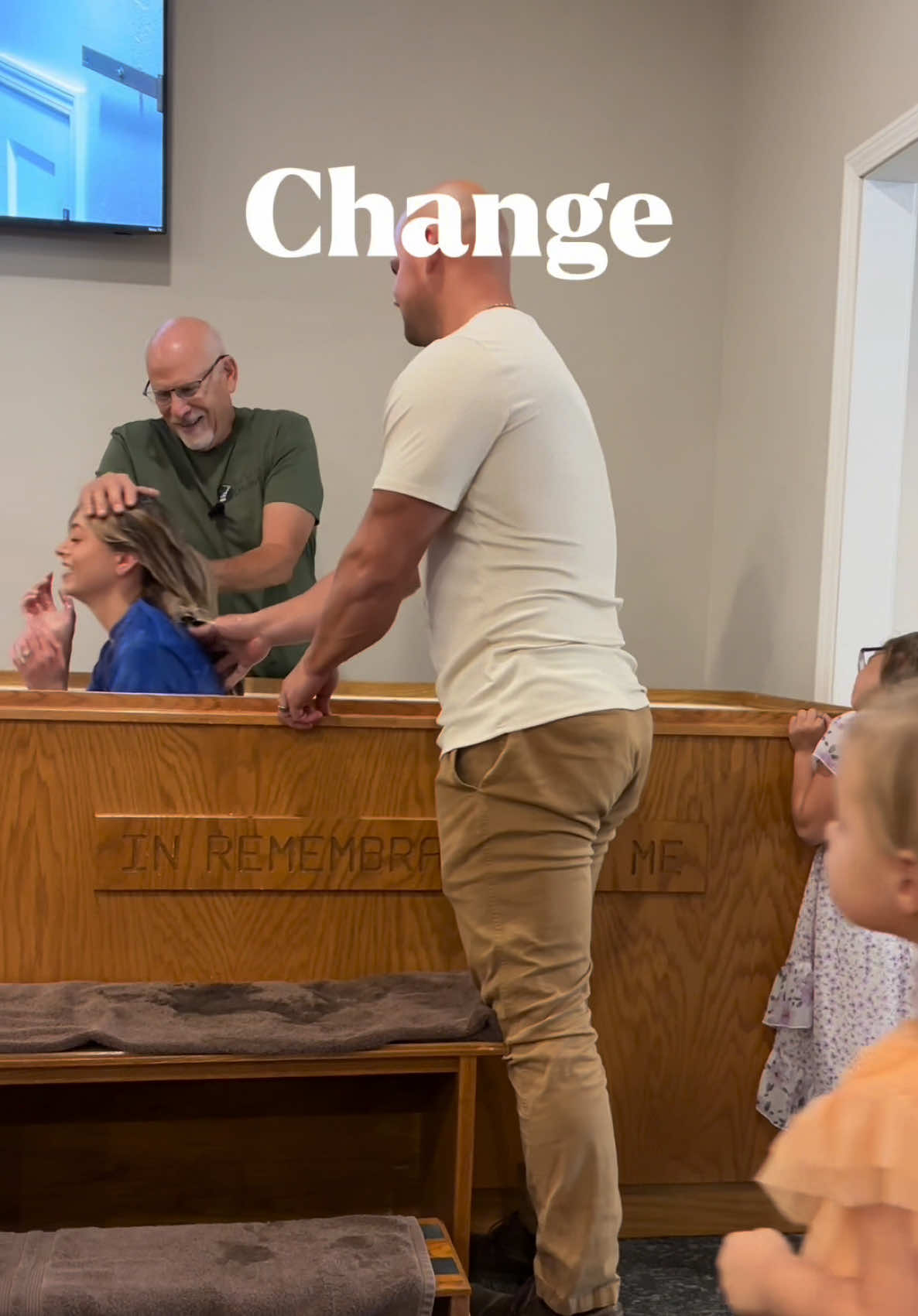 Motherhood changed me, but Jesus saved me! #bornagainchristian #faith #baptism #christian 