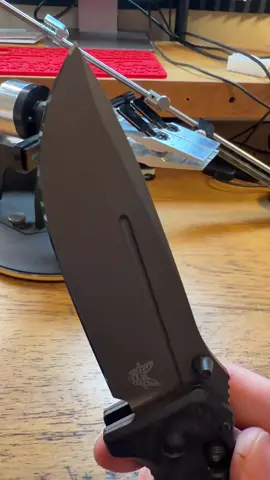 Benchmade Adamas in for a mirror edge #knifesharpening 