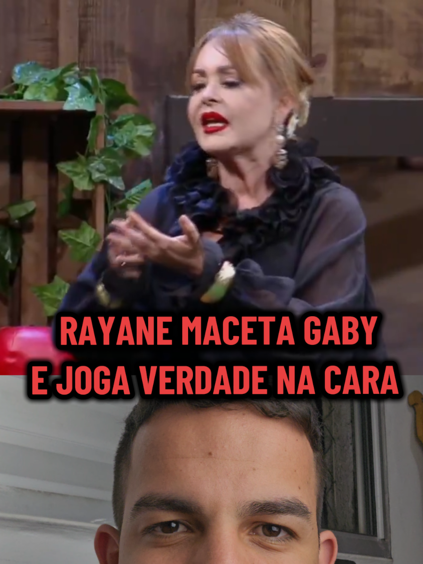 Rayane maceta Gaby Spanic e fala varias verdades na cara dela na frente de todos