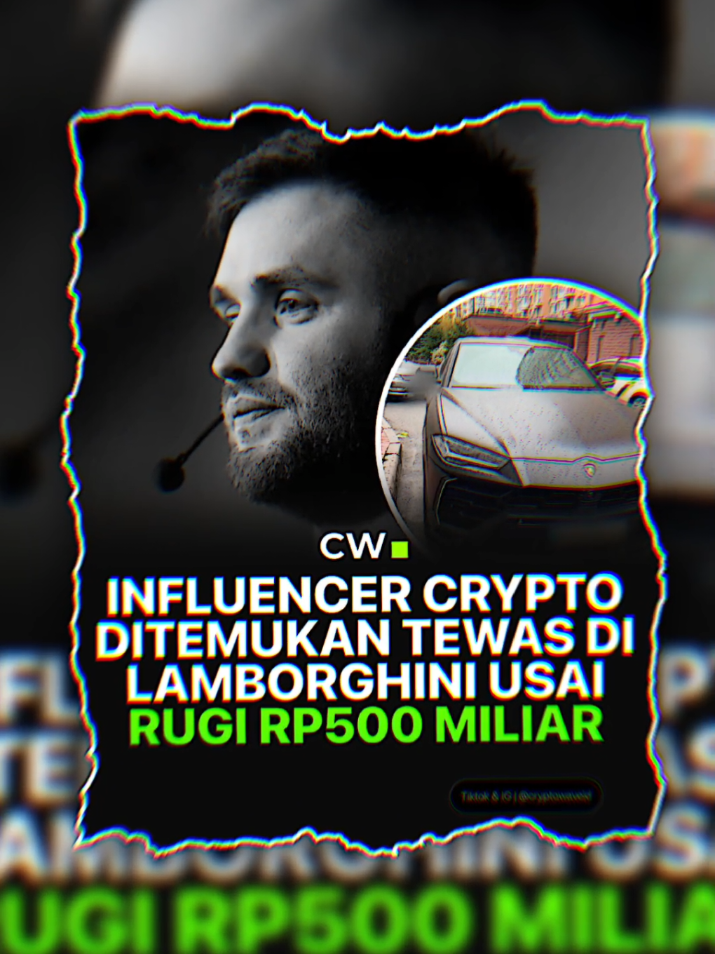 RIP Galish 🥀🥀🥀 Dunia kripto kembali diguncang kabar duka setelah Konstantin Galish, influencer dan trader aset digital asal Ukraina yang dikenal dengan nama daring Kostya Kudo, ditemukan meninggal di dalam mobil Lamborghini miliknya pada Sabtu (11/10/2025).  Menurut laporan, tubuh Galish ditemukan di dalam kendaraan sport miliknya di salah satu kawasan elite Ukraina. Hingga kini, otoritas setempat belum mengeluarkan pernyataan resmi mengenai penyebab kematian, namun sejumlah media menyebutkan bahwa investigasi tengah berlangsung untuk memastikan apakah ada unsur tindak kriminal atau tidak. Beberapa sumber menyebutkan bahwa Galish kehilangan $30 juta atau sekitar Rp500 Miliar dana investor yang la kelola usai Presiden Trump mengancam tarif ke China.  #cryptowave #cryptowave #fyp #RIP #galish 