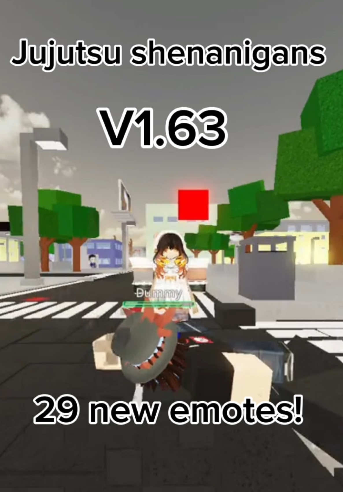 All new jjs emotes in update V1.63 #jjs #roblox #robloxfyp #jujutsushenanigans #jjk 