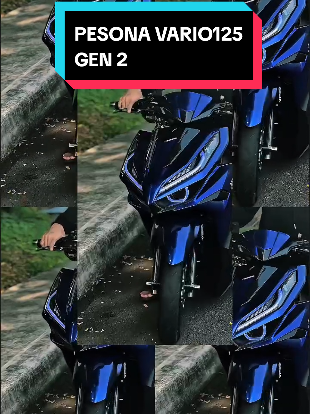 pesona vario 125 gen 2 moonlight blue #vario #variomodifikasi #modifikasi #otomotif #fyp 