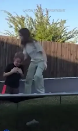 A young boy in Texas is grateful to be alive thanks to quick thinking from his big sister. The two siblings were jumping on the trampoline when the boy started choking. His sister jumped into action, performing abdominal thrusts on him. #fyf  #contentcreator 