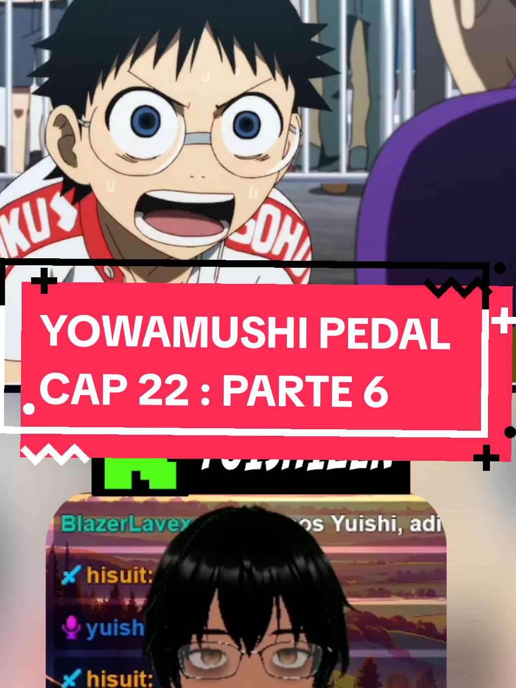 PARTE 109 | YOWAMUSHI PEDAL #yuishizen #kick #reaccionandoaanime #yowamushipedal #reaccionkick