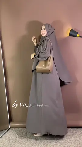 Subhanallah cantiknya dress ini🫶🏻🤏🏻 #gamisantiuv 