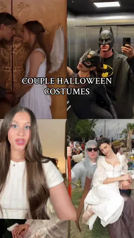 COUPLE HALLOWEEN COSTUMES PT 3🤎🤎 #halloween #halloweencostume #couplehalloweencostumes #halloweenlook #greenscreen 