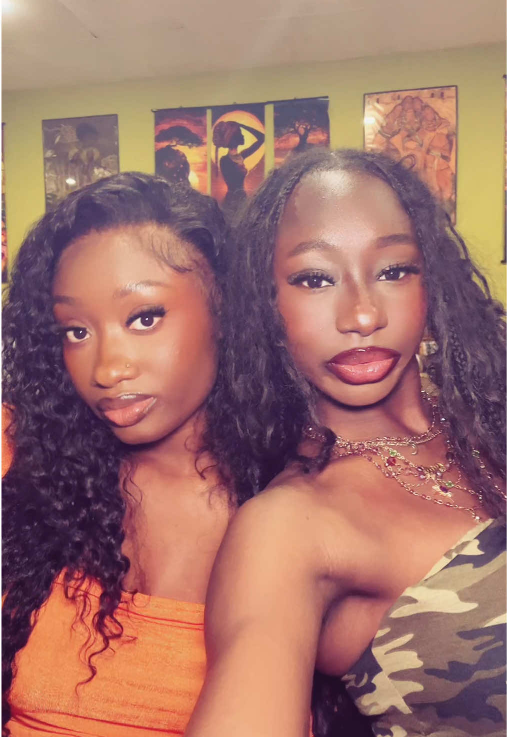 @Jackieᥫ᭡ ❤️ #fyp #sisters #darkskingirl 