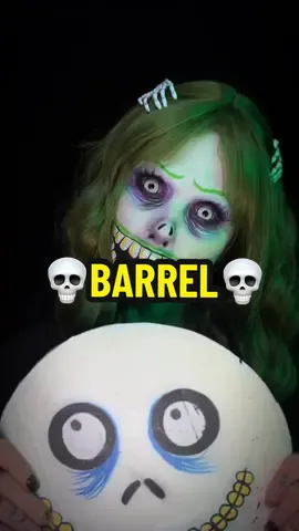 💀BARREL The nightmare before Christmas Ig: thecanalmon  . . . #halloweenmakeup #maquillaje #barrel #thenightmarebeforechristmas  #elextrañomundodejack