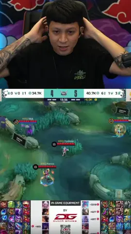 RRQ masih bisa lolos PlayOff kalo menang semua match #rrqxin #rrqhoshi #MLBB9TH #MLBB #fypage 