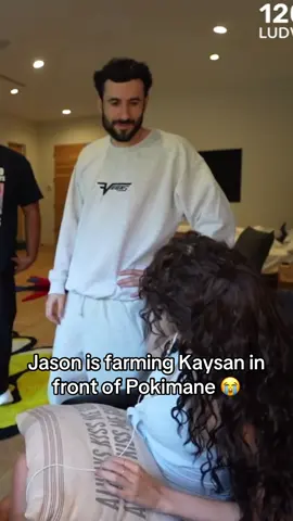 Jason is farming Kaysan in front of pokimane #jasontheween #faze #subathon #pokimane #kaysan