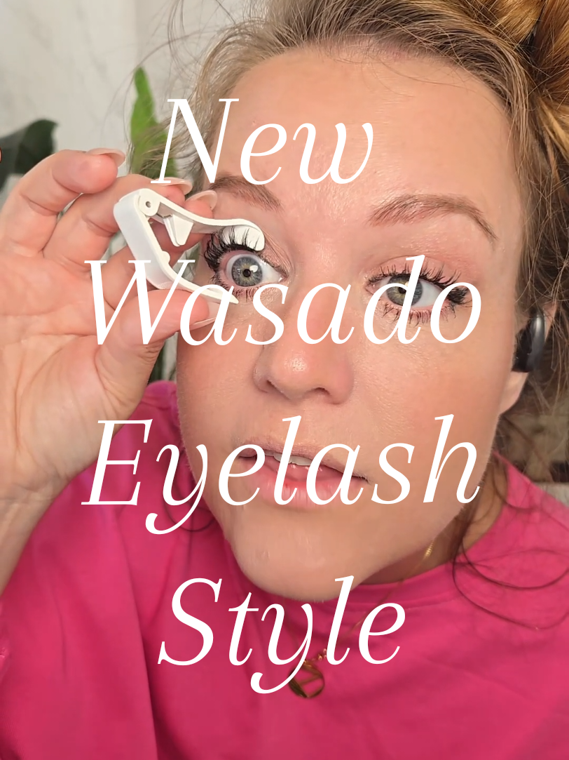 New Wasado Eyelash Style! #magneticeyelashes  #thebesteyelashes  #easytoapplyeyelashes  #noadhesiveeyelashes 