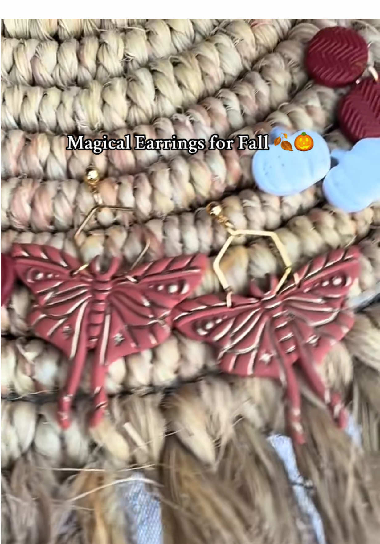 I couldn’t help but share @Autumn Bennett’s newest earrings! They’re perfect for fall! #earrings #halloween #witches #magic