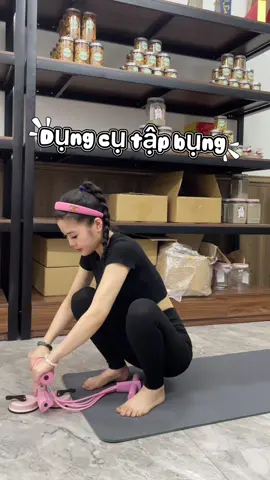Dụng cụ hỗ trợ gập bụng, mọi tư thế đều trở lên dễ dàng 💪🔥#huyenchamchi25 #taptheductainha #dungcutapbung #tapbung #xuhuong 