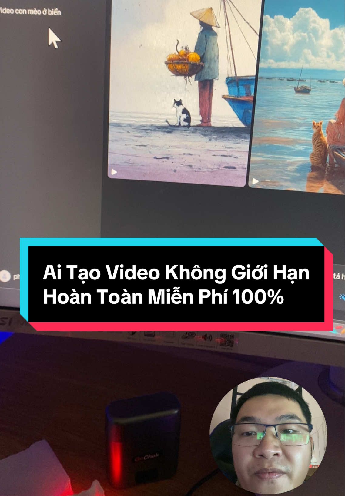 Ai Tạo Video Không Giới Hạn Hoàn Toàn Miễn Phí #phanthanhliem #sora2 #veo3 #metaai 