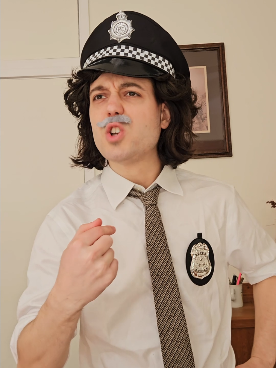 Your badge and your gun. // US tour starts this month!  Boston Oct 23 Philadelphia Oct 26 NY Oct 28 Chicago Nov 1 San Fran Nov 4 LA Nov 5 #sketch #sketchcomedy 