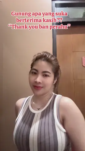 Thank you ban perahu 😂 #padahariini #4u #fypdongggggggg #moots? #foryou 