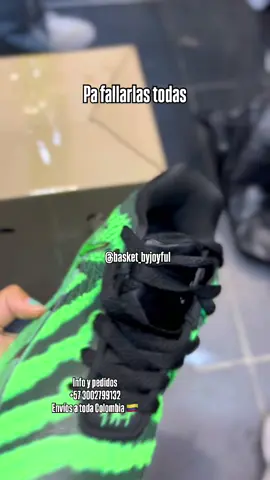 Las zapatillas que necesito para fallarlas todas. Ja3 monster disponibles para caballero  Pedidos +57 3002799132 Envíos a toda Colombia 🇨🇴 . #basketball #morant #pafallarlastodas #basketbyjoyful #monsterenergy 