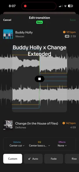 @Carterman here’s an extended version of the Buddy Holly and Change transition #fyp #transition #rock #numetal #deftones 