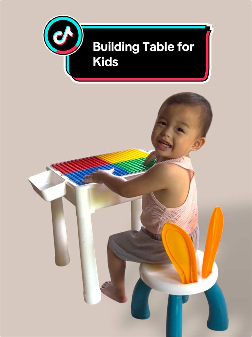 Building table na pwede ding study table at dining table ng mga kids natin🥰 #table #tableforkids 