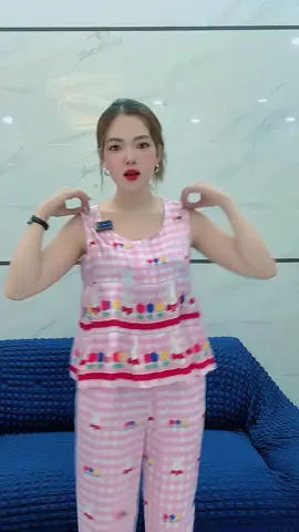 Bộ ngủ quần 9 tấc xinh lắm nè #buithingoc #buingoc #thoitrangnu #bongu #bonguxinh 