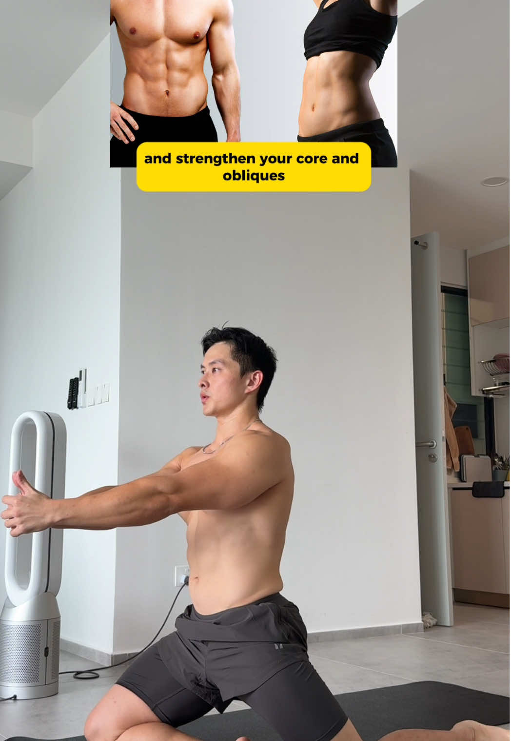 Improve lower body function and aesthetics with these simple movements at home✨#fyp #mobility #health #wellness #exercise 