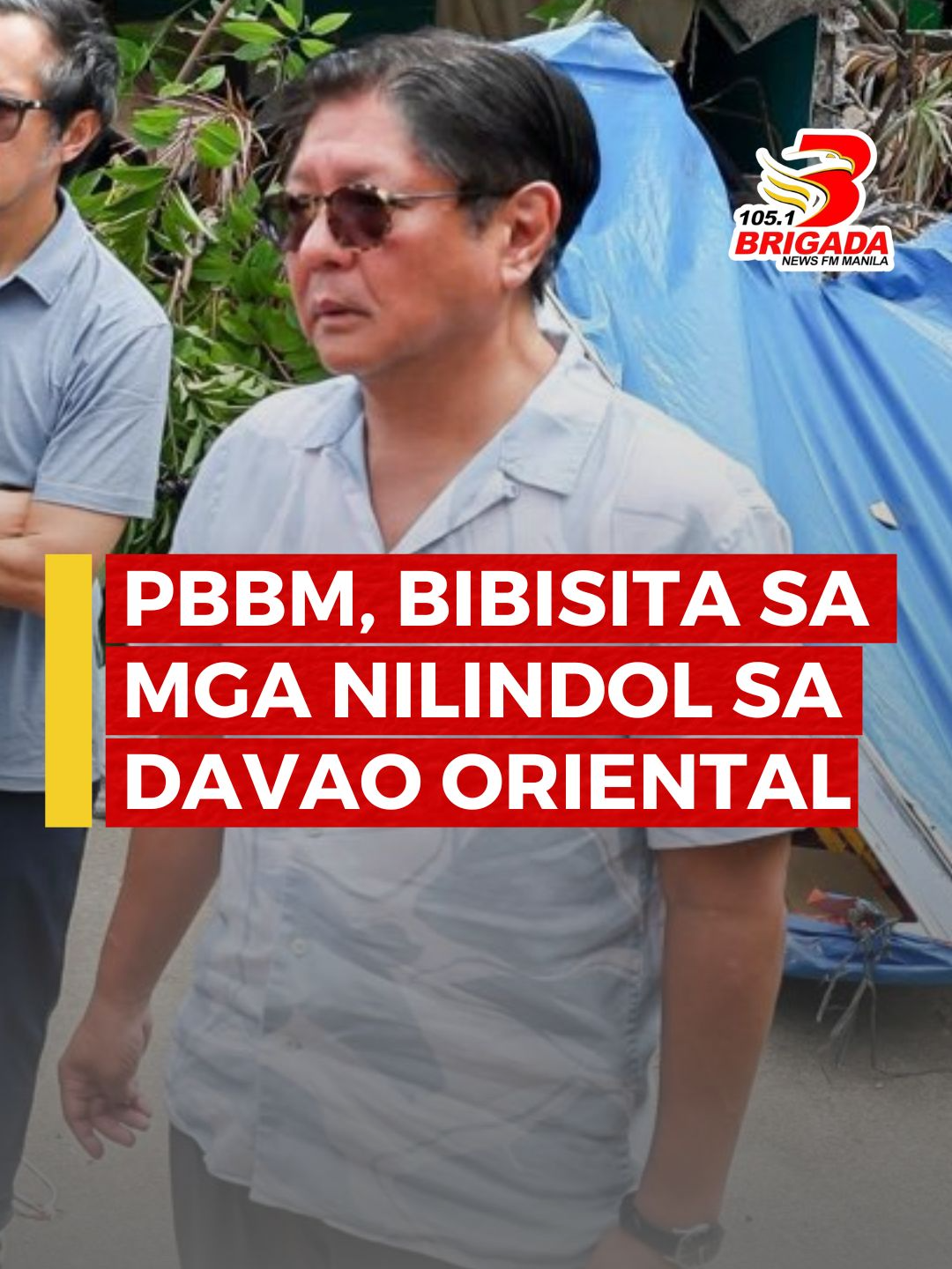 Pangulong Marcos, personal na bibisita sa Davao Oriental para kumustahin ang mga naapektuhan ng lindol | via MARICAR SARGAN #brigadnewsfmmanila #brigadanewsfmmanila #brigada #fyp #fyf #brigadaph