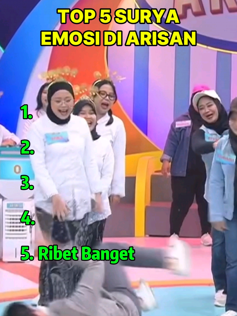 TOP 5 SURYA EMOSI DI ARISAN #arisantrans7 #suryainsomnia 