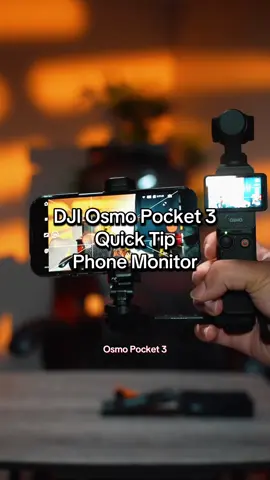 DJI Osmo Pocket 3 Quick Tip Phone Monitor #tiktokshopfalldealsforyou #tiktokshopcreatorpicks #djiosmopocket3 #djiosmo #osmopocket3 