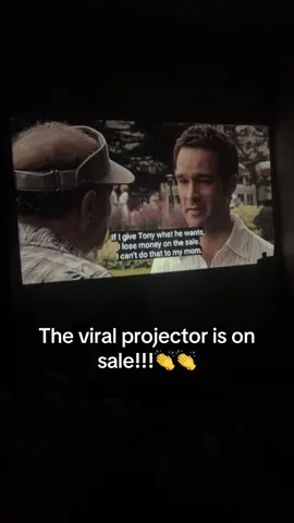 Rip to everyone who paid full price🙃😂 #sopranos #projector #holidaygifts #tiktokshop #tiktokmademebuyit 