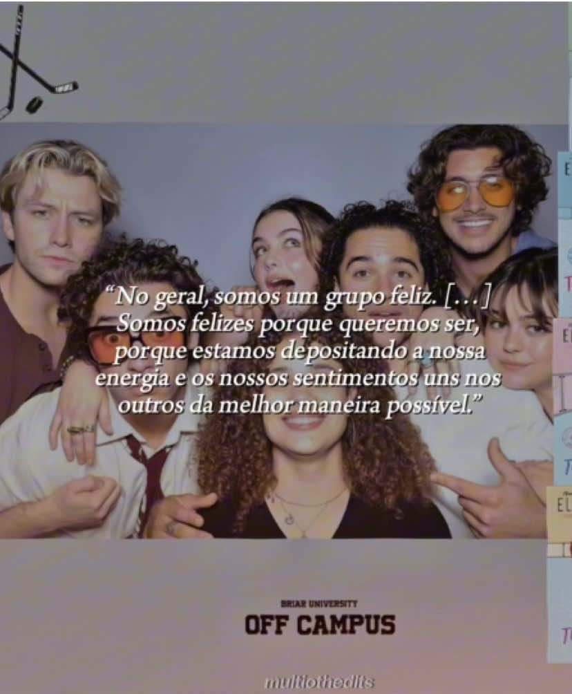 off campus family ❤️ amo como todo o cast já é uma família 🤧 são os maiorais sim!  #offcampus #primevideo #thedeal #ellekennedy #edit @Stephen @Elle Kennedy @primevideobr @Off Campus @ella bright :) 