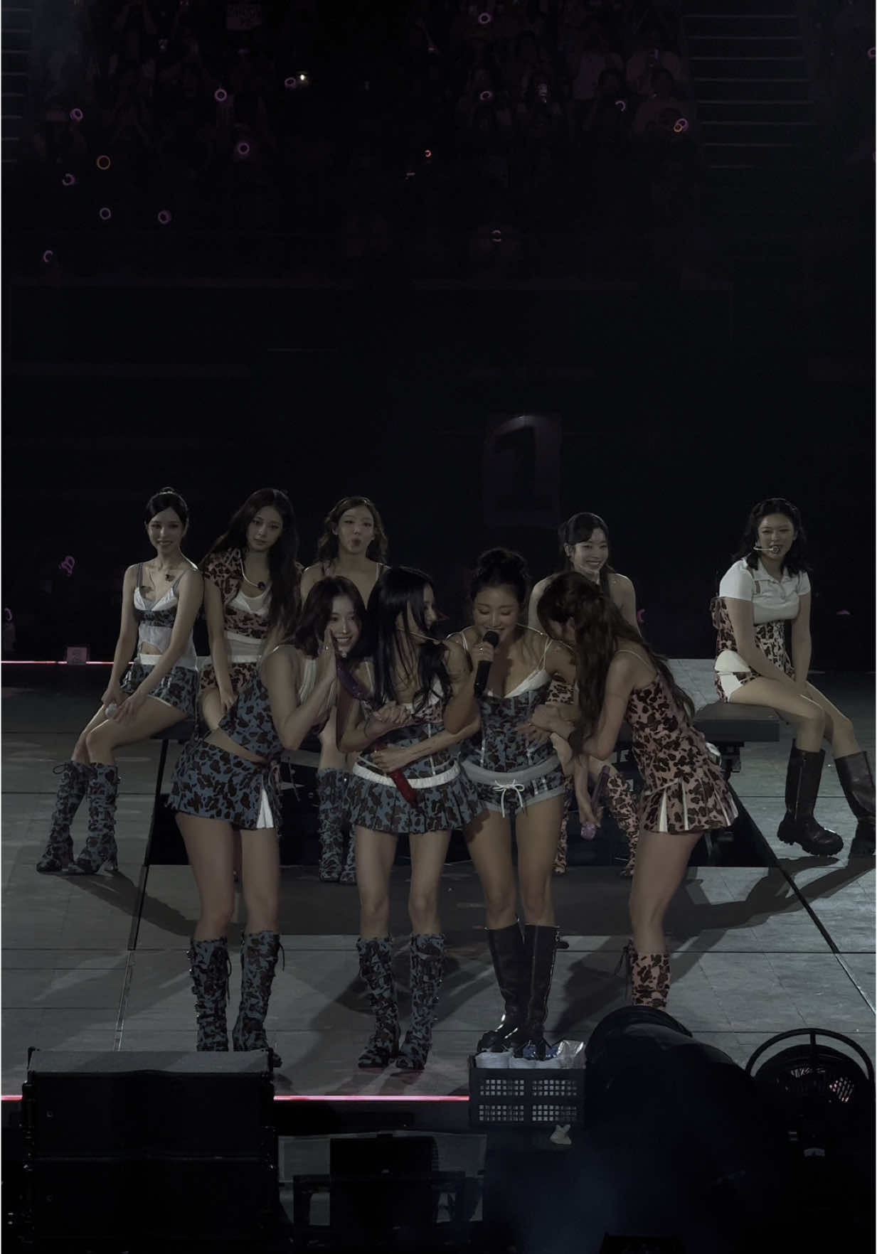 jihyo being carried during what is love,, the cutest 🥹🩵  — @TWICE #TWICE #트와이스 #THISISFOR #TWICEINSG #JIHYO #SANA #CHAEYOUNG #MOMO #SG #FYP