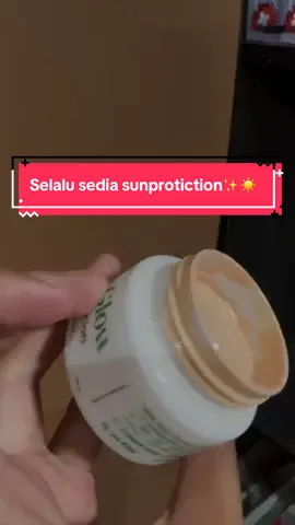 Selalu sedia sunprotection, glowing & terlindungi ✨☀️#sunscreen 
