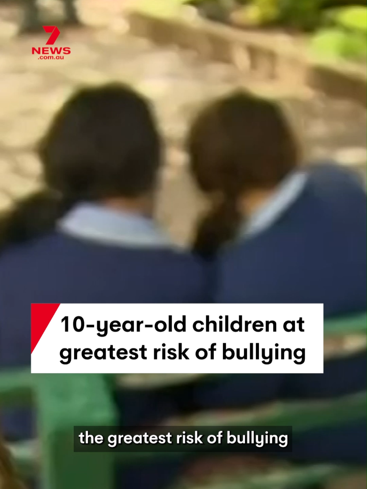 Children are at the greatest risk of bullying when they're 10 years old, according to new data. #bullying #cyberbullying #children #education #school