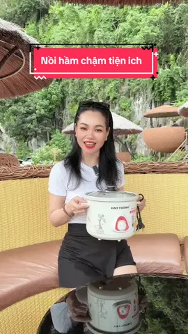 Nồi hầm chậm ruột sứ Đạt Tường tiện lợi quá các Bác ơi #noihamchaocham #noihamchao#noikhocadattuong #xuhuongtiktok 