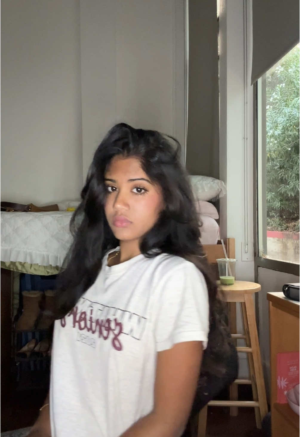 watch me turn into brownbaddie #fyp #grwm #dysonairwrap