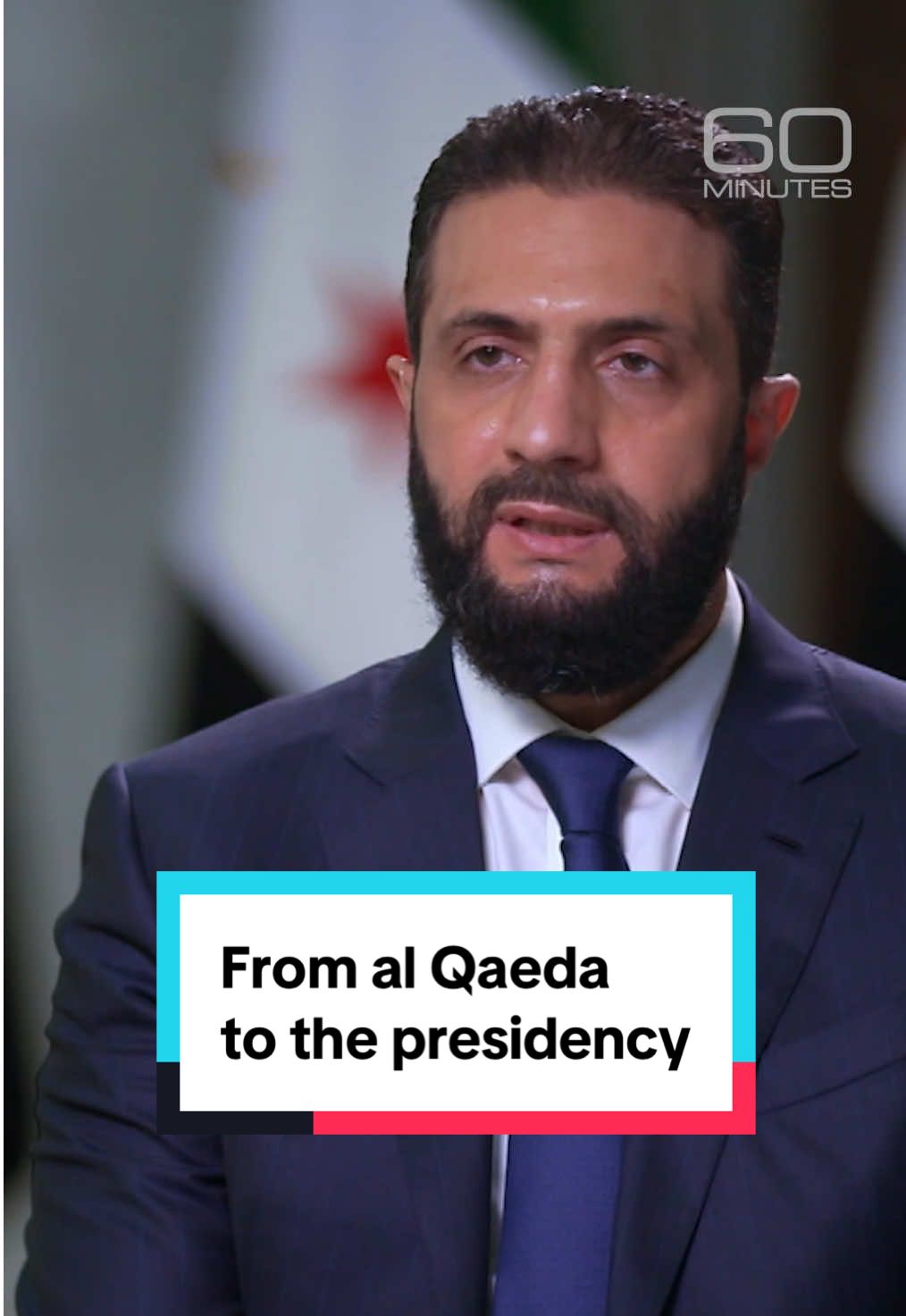 Before becoming president of Syria, Ahmed al-Sharaa started an al Qaeda affiliate in Syria that staged suicide bombings and armed attacks against the Assad regime. The United States designated him a terrorist 12 years ago and offered a $10 million reward for his capture.  Today, he’s the president of Syria.  After he met with President Donald Trump in May, Trump described him as handsome, tough, and having a “strong past.” 60 Minutes asks al-Sharaa: Is he a changed man? “Let's look at what's happening now, regardless of what was said in the media. Today, we have really saved the people from the oppression that was being thrust on them by the criminal regime,” replies al-Sharaa. #syria #donaldtrump #presidenttrump #ahmedalsharaa 