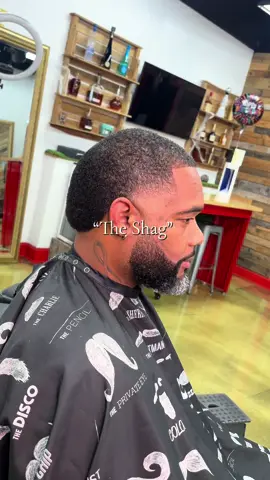 Something new #trending #barber #shag #mullet #fyp 