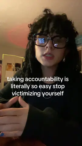 avoiding accountability does nothing but complicate the initial issue.