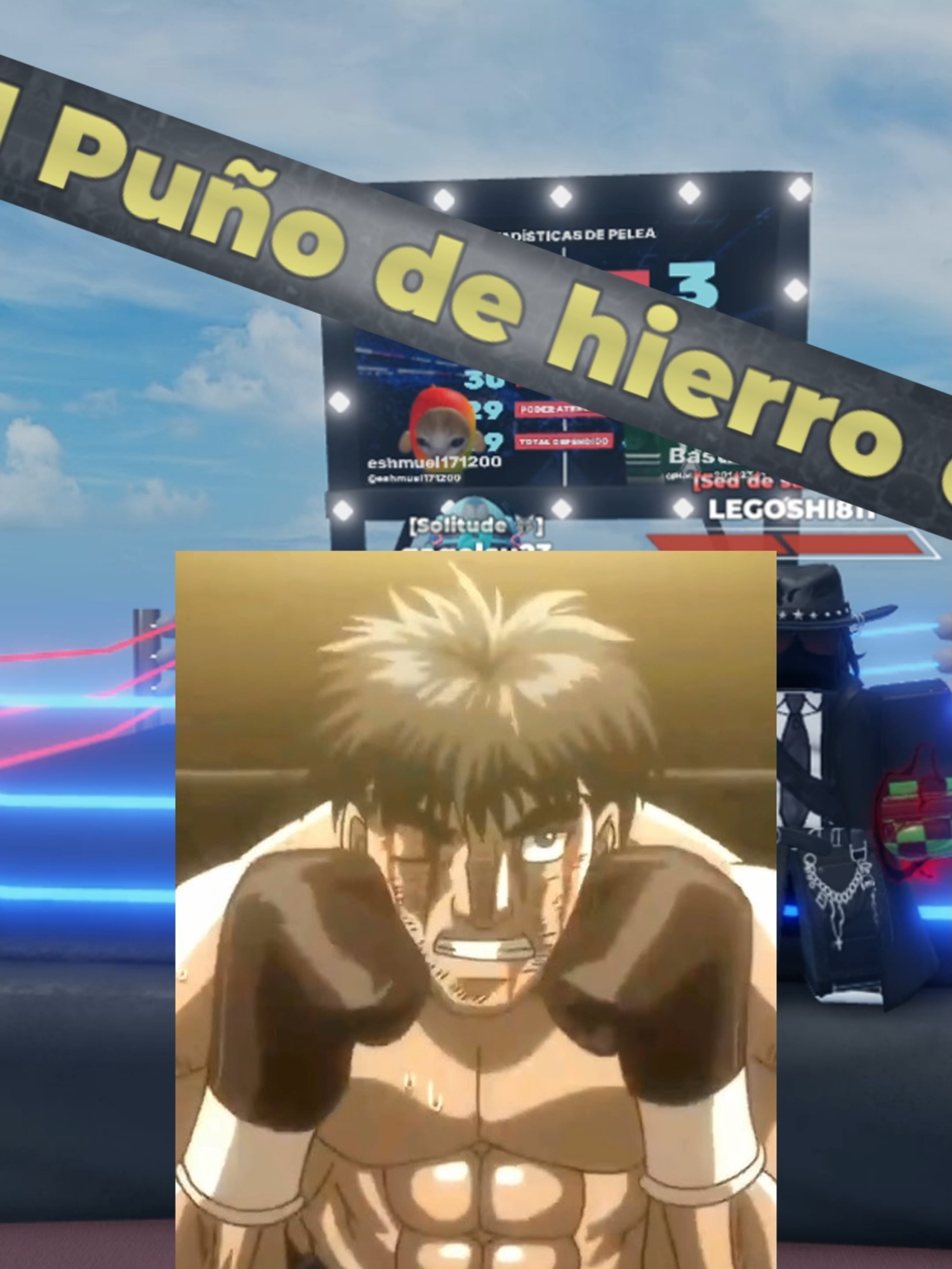 PUÑO DE HIERRO-1 #racha #robloxfyp @legochi811