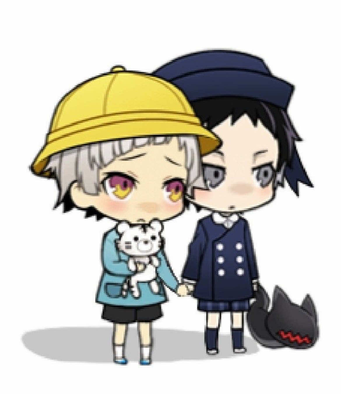 i felt like this cute lil speech would fit in with the song and so i tested LOL very quick but i love my boys #bsd  #shinsoukoku #astushinakajima #akutagawa #dazai 