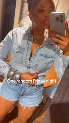 OOTN! Denim on denim 👖#denim 