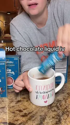 @Liquid I.V. Came@Out with a new hot chocolate hydration drink with electrolytes. Perfect for the cold weather and when you need a nice warm pick me up #hydration #electrolytes 
