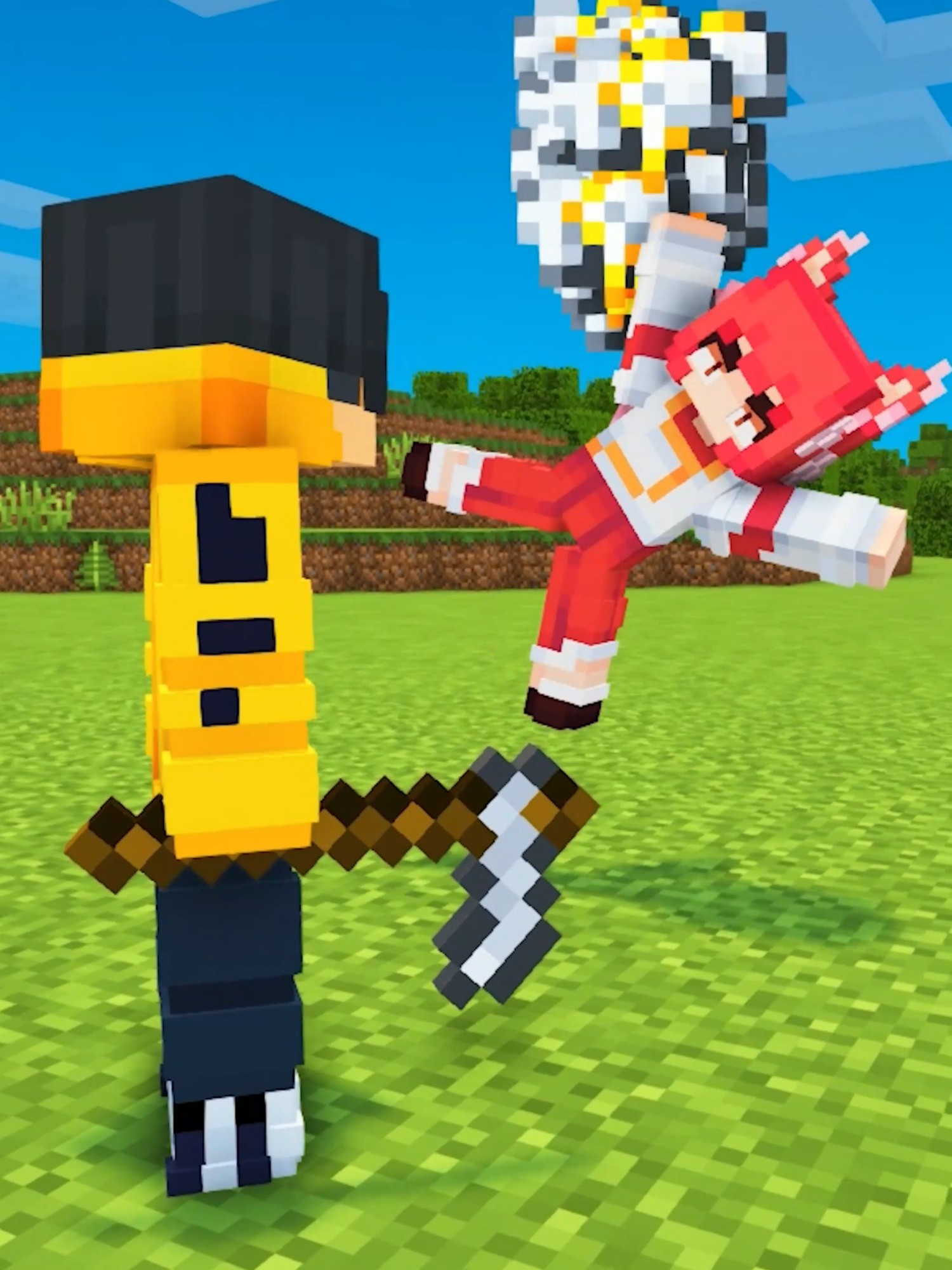 The ADMIN BREAKS Her Ban Hammer! #Minecraft #ethobot #foryou