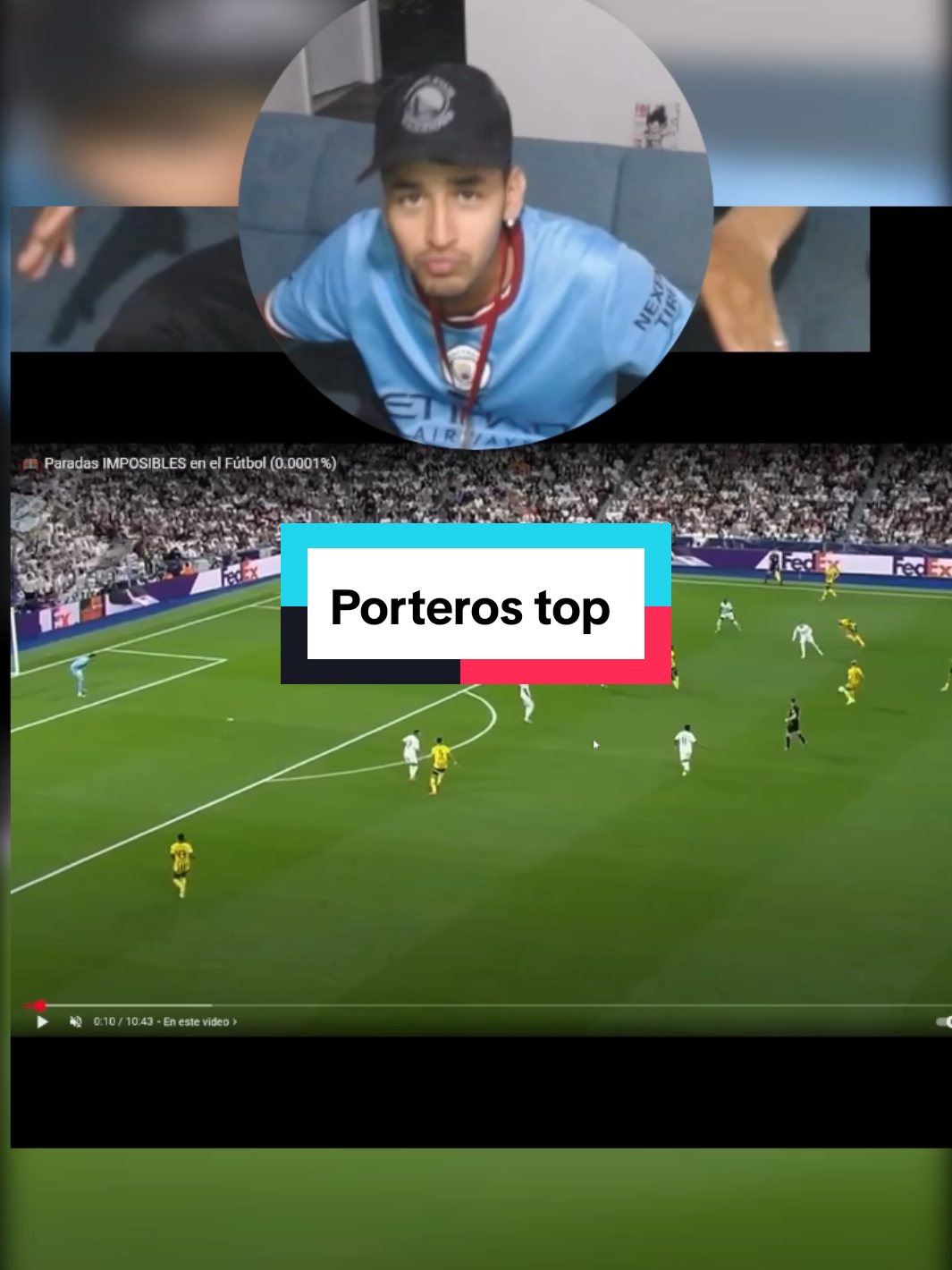 Porteros top atajadas ⚽ #videoreaccion #contenidotiktok #footballtiktok #creadordigital #futbolista 