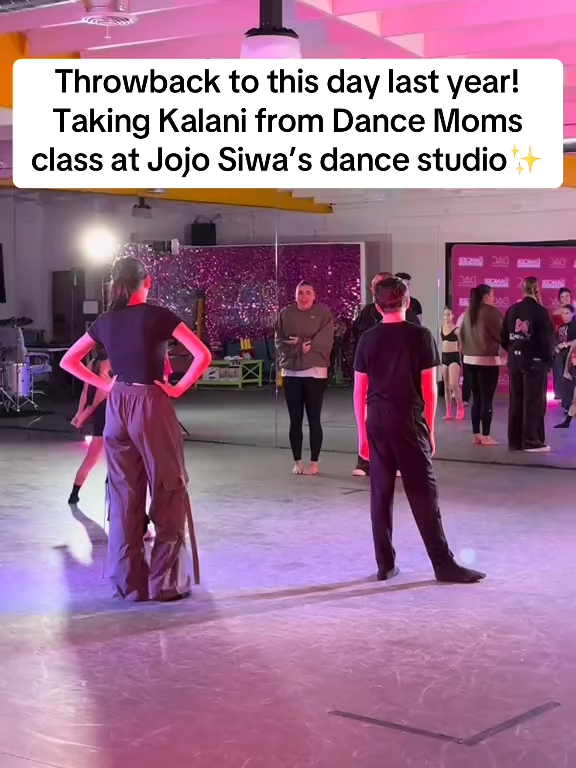 Throwback! Also congrats to Kalani for getting married! #kalanihilliker #dancemoms #jojosiwa #dancers #danceclass