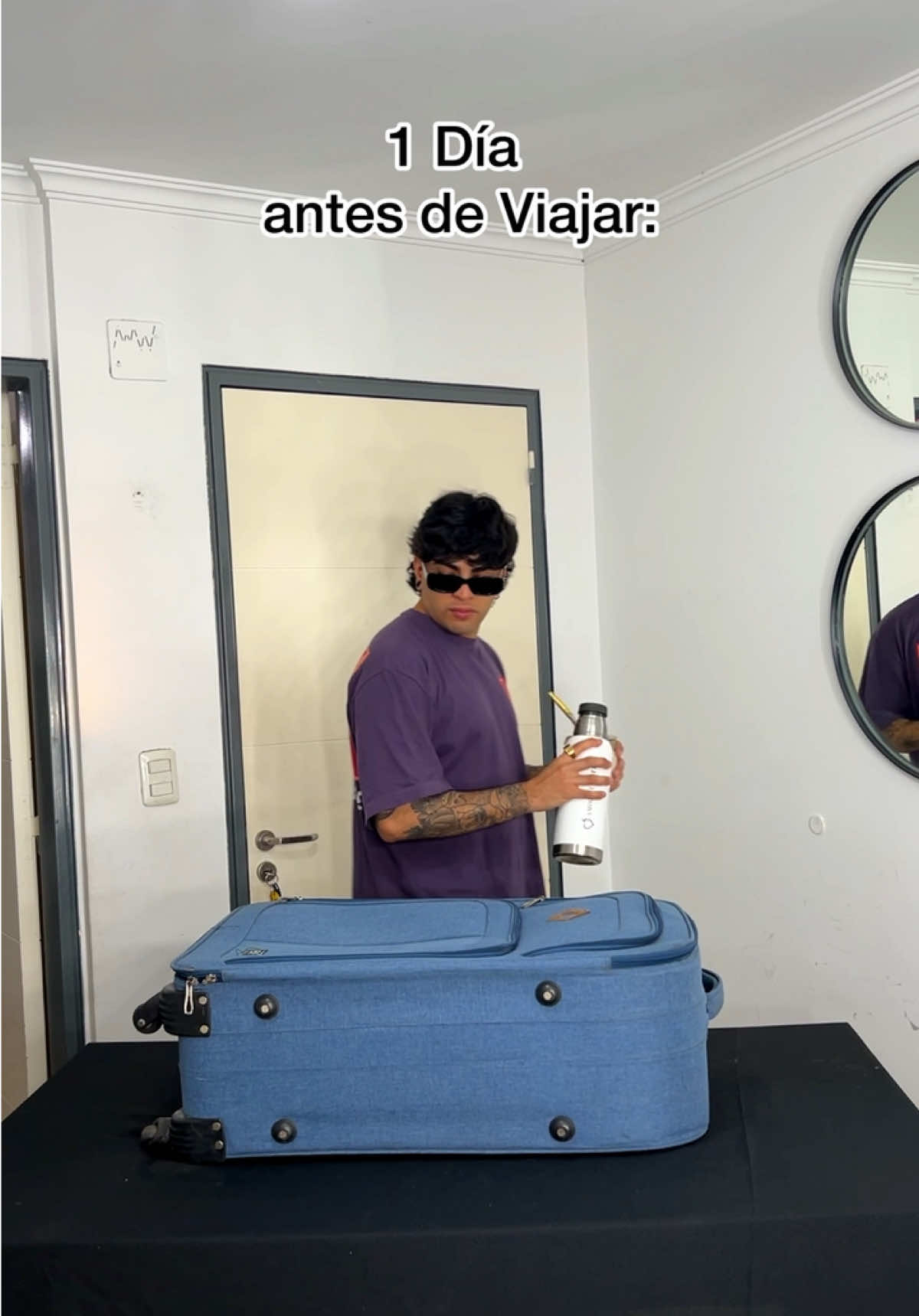 Quién haciendo todo a último momento ?? ✌🏻😂😅 #viajar #viaje #humor #comedia #parati 