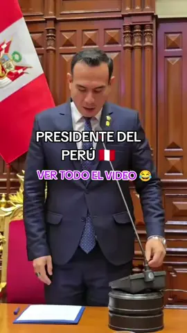 PRESIDENTE DE PERÚ 🇵🇪  #presidente #🇵🇪 #viraltiktok #baile #humor 