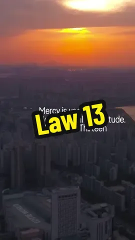 Mercy is useless #law13 #48LawsOfPower #48laws #fyp #motivational 