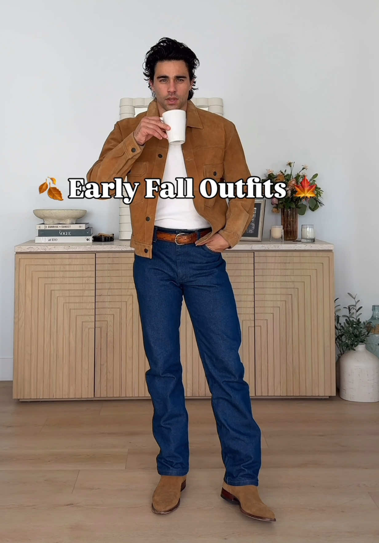 My favorite outfits from the first few weeks of fall. Which one was the best? @Levi’s @Buck Mason @Every Other Thursday @ebbetsfield @Banana Republic @Huckberry @Ralph Lauren @Wrangler @J.Crew  . #mensfashion #menswear #mensstyle #fallfashion #westernfashion 