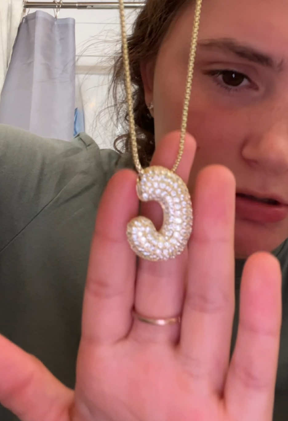 She is so cute I love #jewlery #tiktokshop 